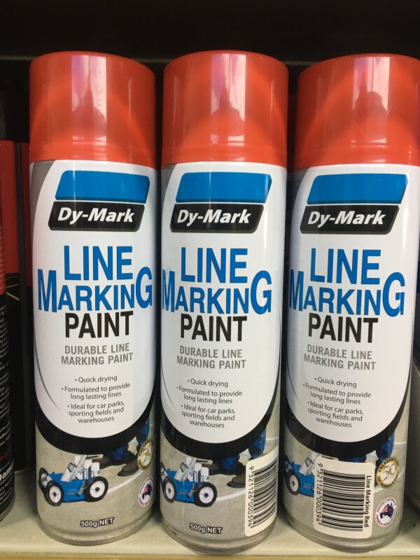 Dy-Mark Linemarker Red 500ml Aero