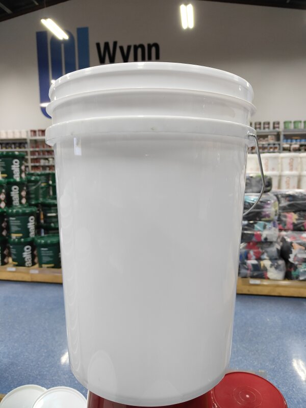 20LTR WHITE BUCKET/PAIL