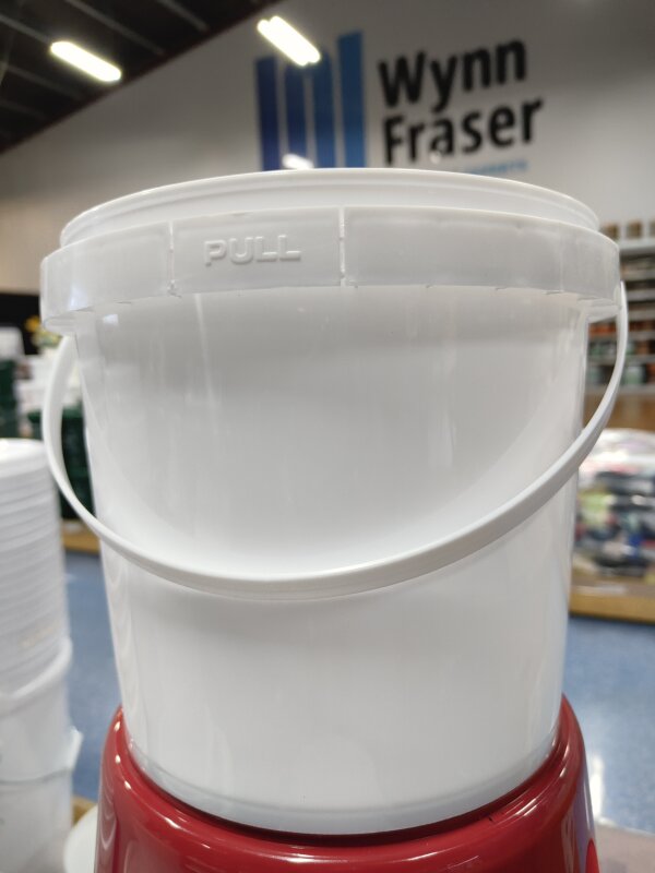 Plastic Paint Pail/Bucket - 4L