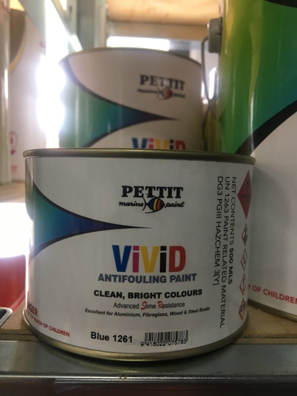 AYB Pettit Vivid Antifoul Blue 500ml