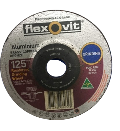 NO Aluminium - DC Wheel 125x6.8x22 Grind