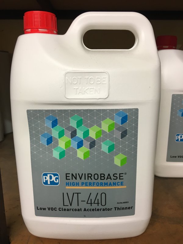 ENVIROBASE LOW VOC CLEARCOAT ACCELERATOR THINNER -LVT-440/5L