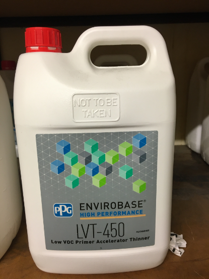 ENVIROBASE LOW VOC PRIMER ACCELERATOR THINNER - LVT-450/5L