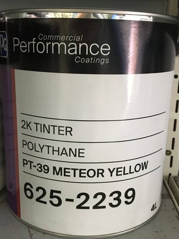 625 POLYTHANE PT-39 METEOR YELLOW 4L (GRP 1)