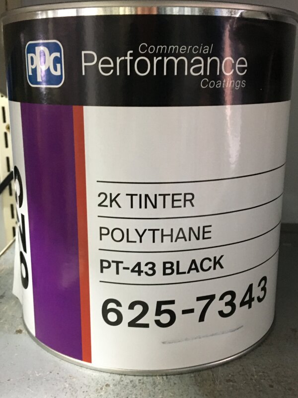 625 POLYTHANE PT-43 BLACK 4L (GRP 1)