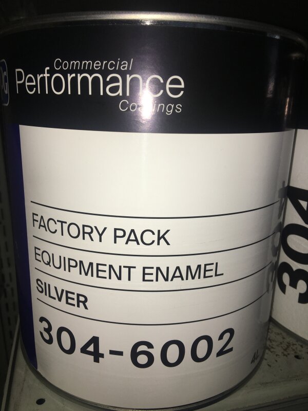 RDE EQUIPMENT ENAMEL SILVER 4L