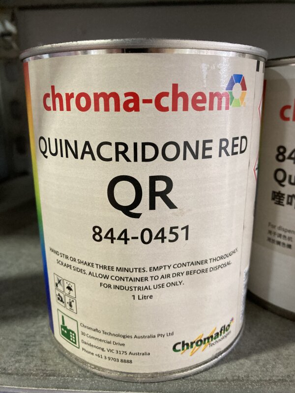 MI 844 Tinter QR Quindo Red 1L