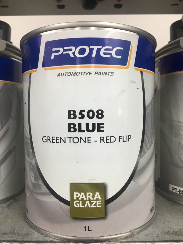 PARAGLAZE B508 BLUE - GREEN TONE - RED FLIP 1L (GRP 2)