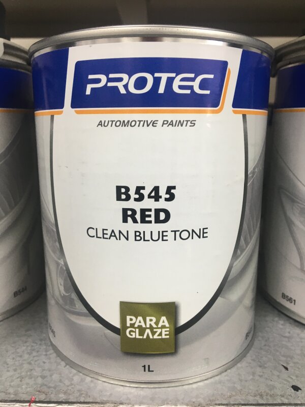 PARAGLAZE B545 RED - CLEAN BLUE TONE 1L (GRP 3)