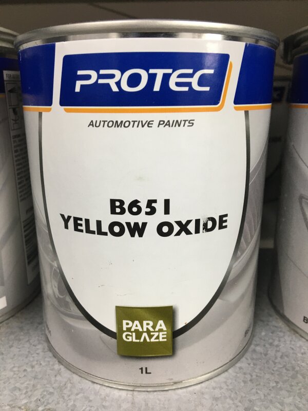 PARAGLAZE B651 YELLOW OXIDE 1L (GRP 3)