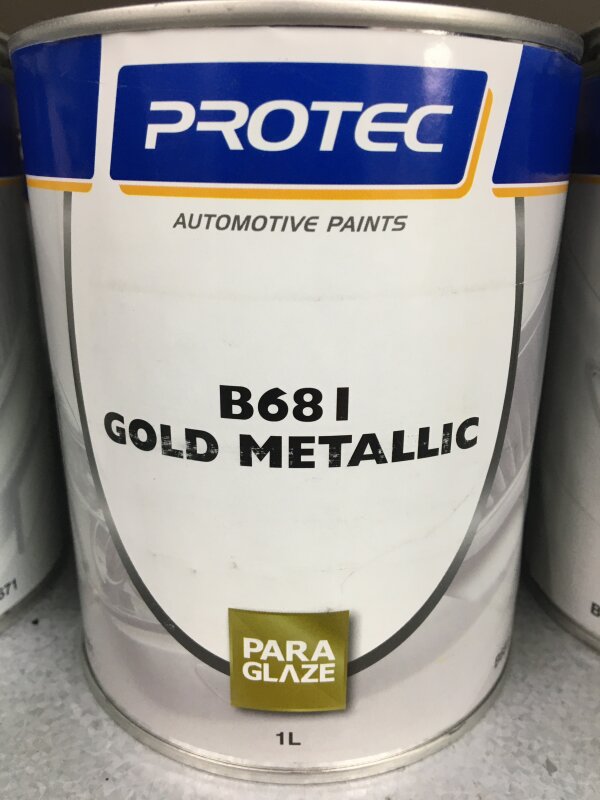 PARAGLAZE B681 GOLD METALLIC 1L (GRP 3)
