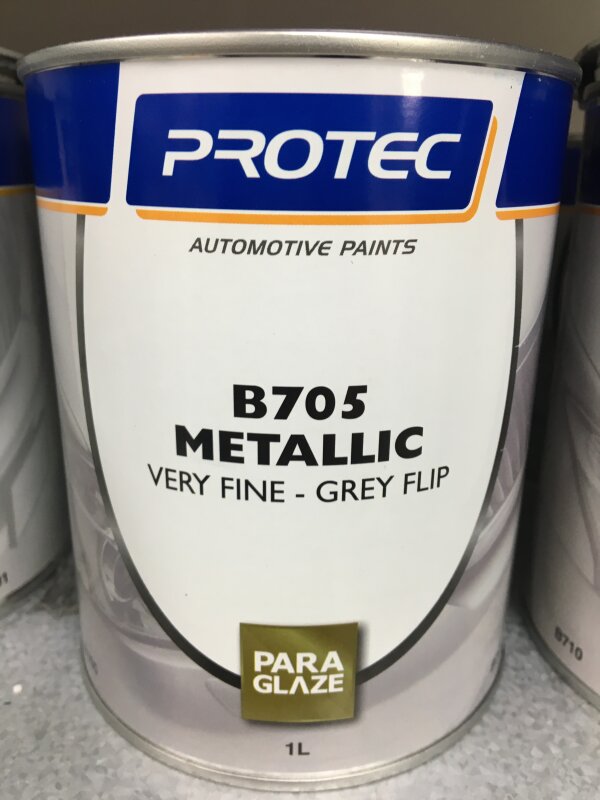 PARAGLAZE B705 METALLIC - VERY FINE - GREY FLIP 1L (GRP 3)