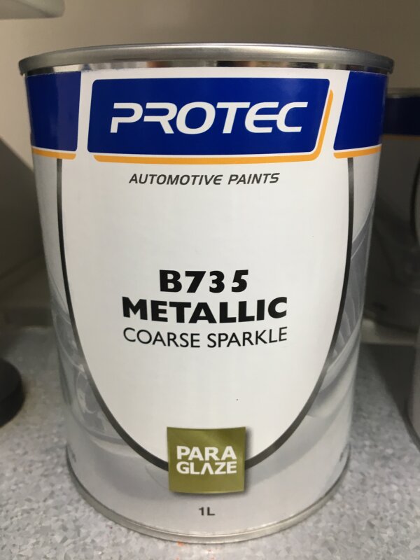 PARAGLAZE B735 METALLIC - COARSE SPARKLE 1L (GRP 3)