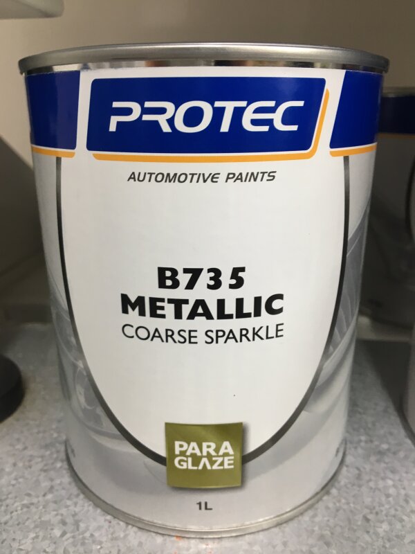 PARAGLAZE B735 METALLIC - COARSE SPARKLE 1L (GRP 3)