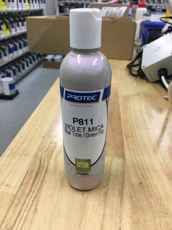 PARAGLAZE P811 VIOLET MICA - BLUE TONE - GREEN FLIP 250ML