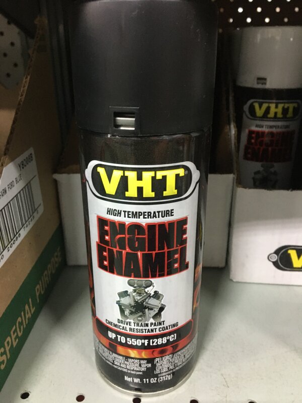 VHT Engine Enamel Satin Black SP139 Wynn Fraser