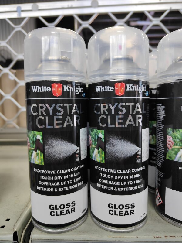 Crystal Clear Acrylic Gloss Aero 310gm