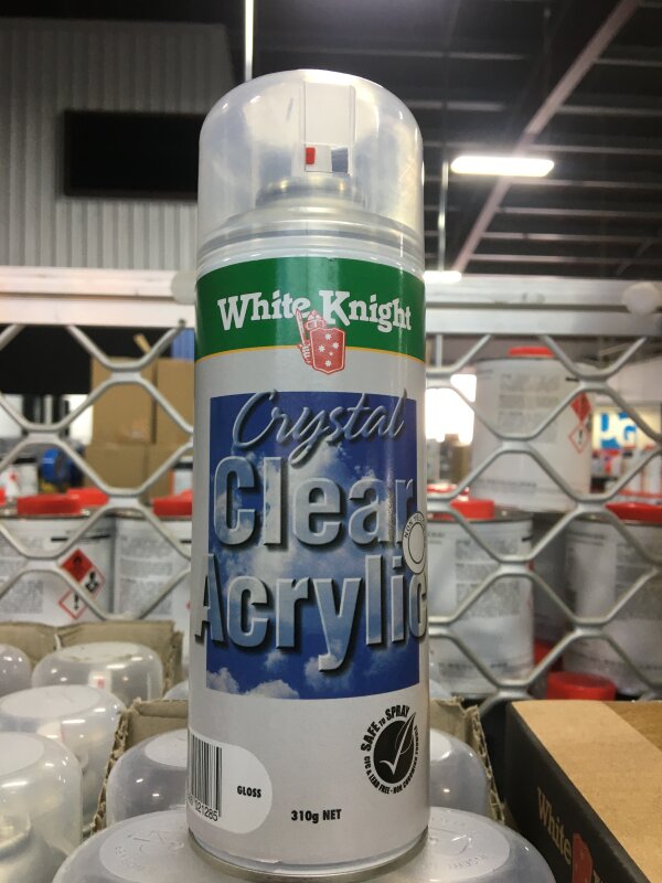 Crystal Clear Acrylic Gloss Aero 310gm