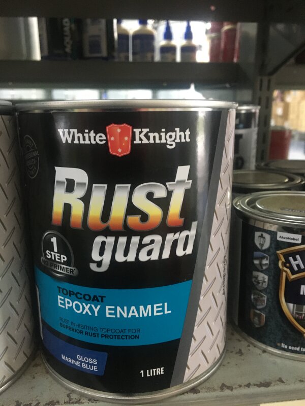 RustGuard Epoxy Enamel Marine Blue 1L