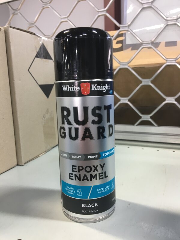RustGuard Aero - Flat Black 310g