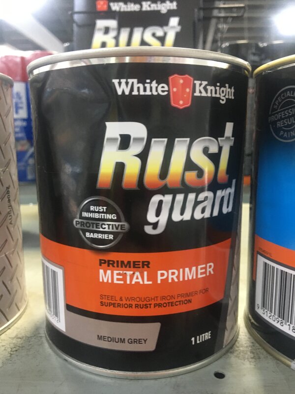 RustGuard Metal Primer Medium Grey 1L