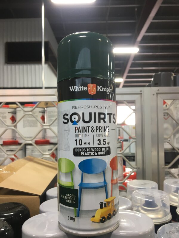 White Knight Squirts Brunswick Green 310gm