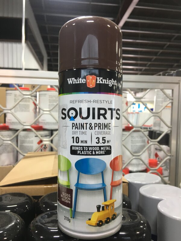 White Knight Squirts Mission Brown 310gm