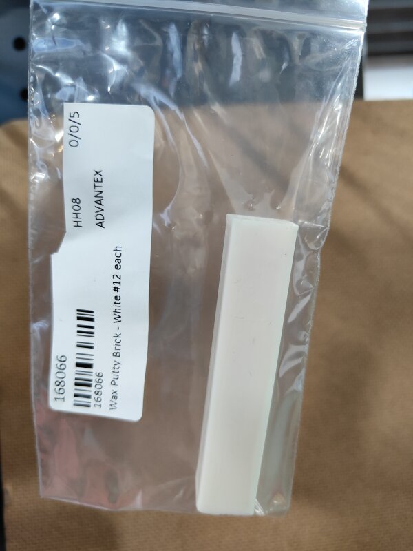 Wax Putty Brick - White #12 each
