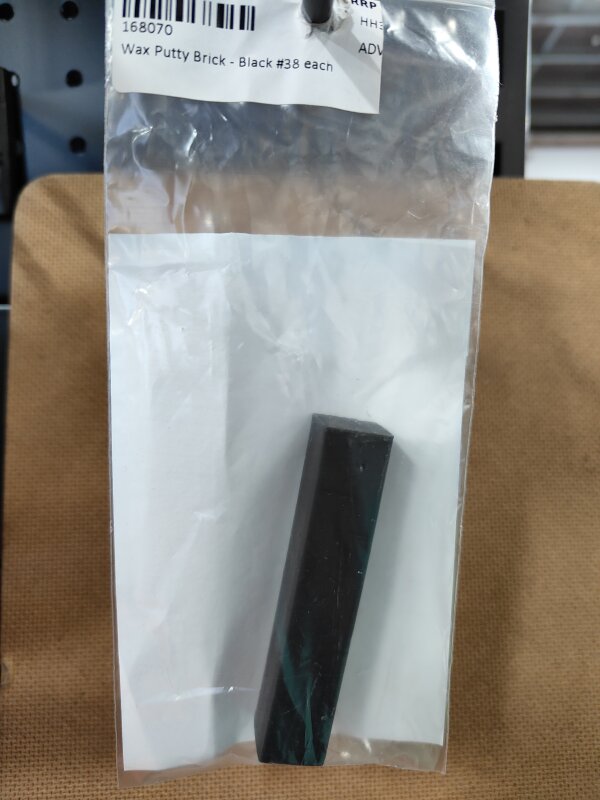 Wax Putty Brick - Black #38 each