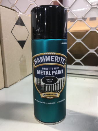 Hammerite Aero - Satin Black 400ml