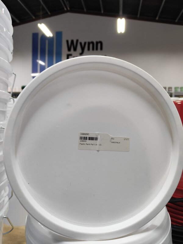 Plastic Paint Pail/Bucket Lid - 10L