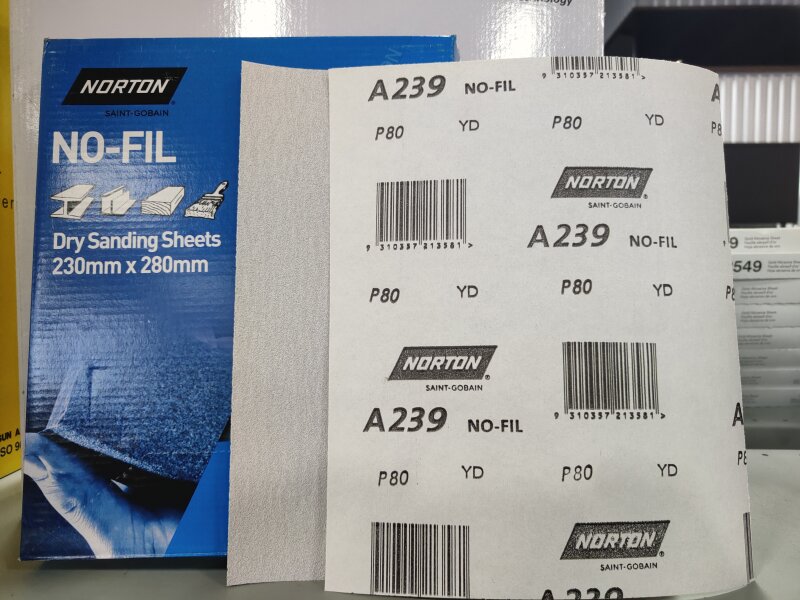 NO-FIL ADALOX A239 PAPER SHEETS P80