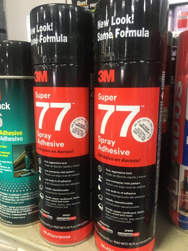3M Super 77 Spray Aerosol Adhesive 374gm