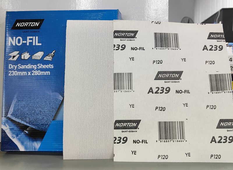 NO-FIL ADALOX A239 PAPER SHEETS P120