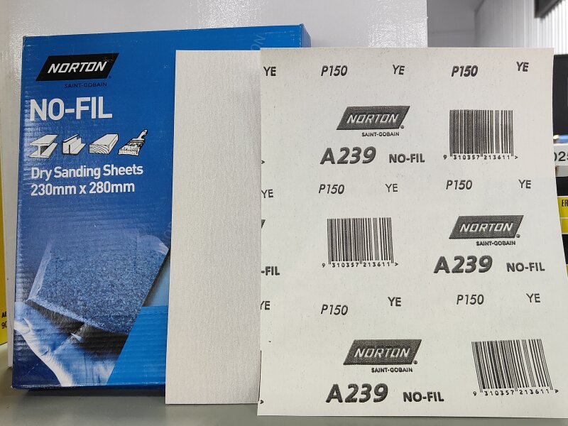 NO-FIL ADALOX A239 PAPER SHEETS P150