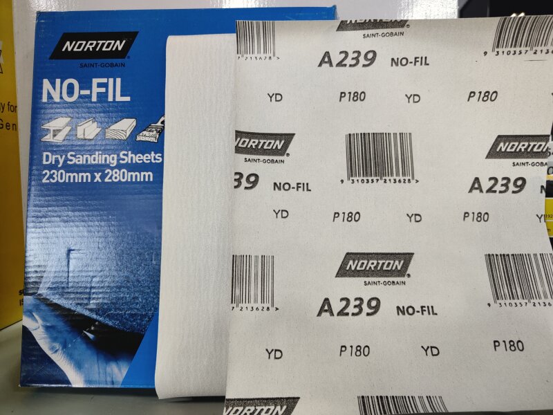 NO-FIL ADALOX  A239  PAPER SHEETS P180