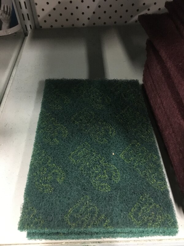3M ScotchBrite SB 86 Heavy Duty Pad Green 143x216