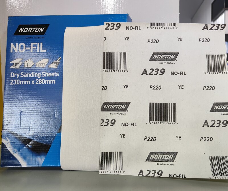 NO-FIL ADALOX A239 PAPER SHEETS P220