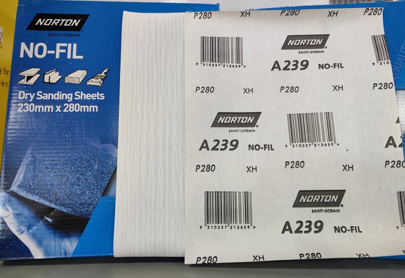 NO-FIL ADALOX A239 PAPER SHEETS P220