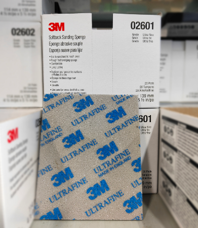 3M 02601 SOFTBACK SANDING SPONGES ULTRA FINE