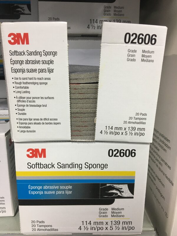3M Softback Sanding Sponges - Medium