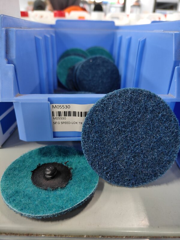NO SPEED-LOK TR DISC 76MM V/FINE BLUE BEAR-TEX