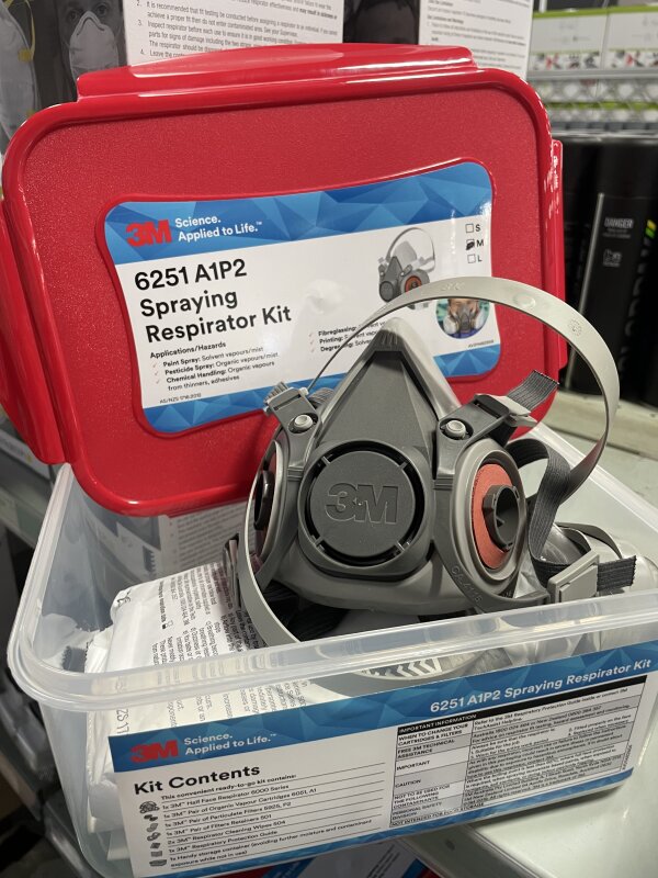 3M 6251 A1P2 Spraying Kit Medium