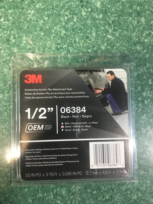 3M Acrylic Foam Tape - 6384 12mm x 4.6m