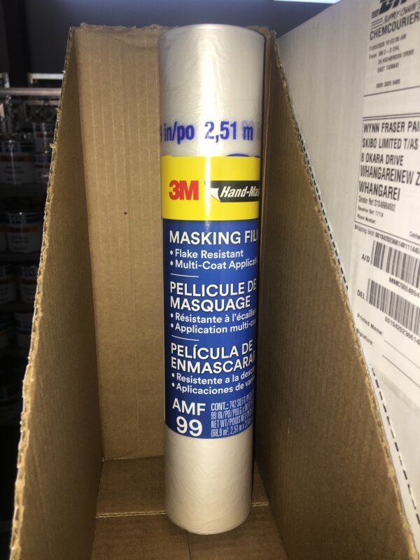 3M Folded Masking Film 2515mm x27m AMF99