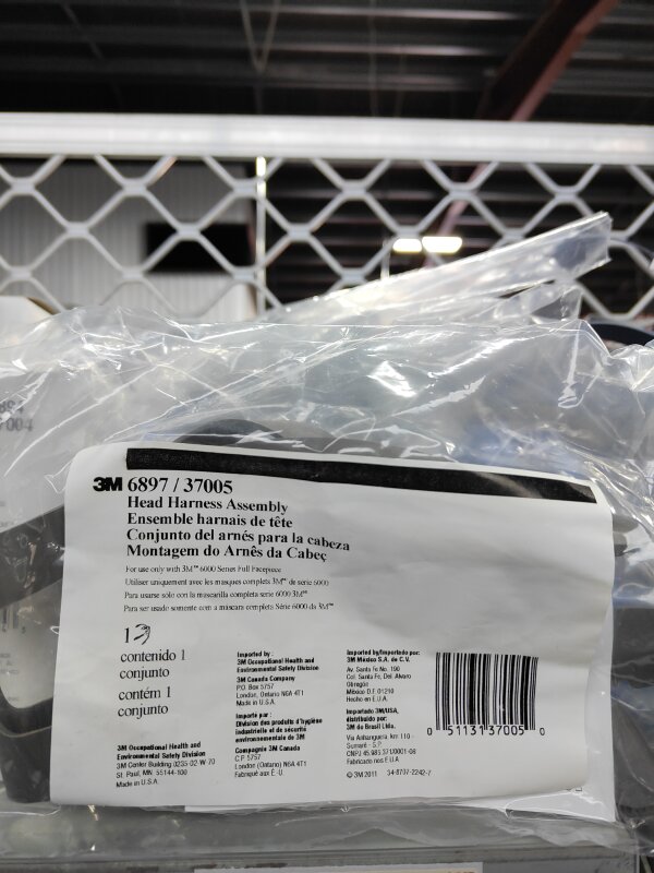 3M 6897 Head Harness for Full Face Resp.