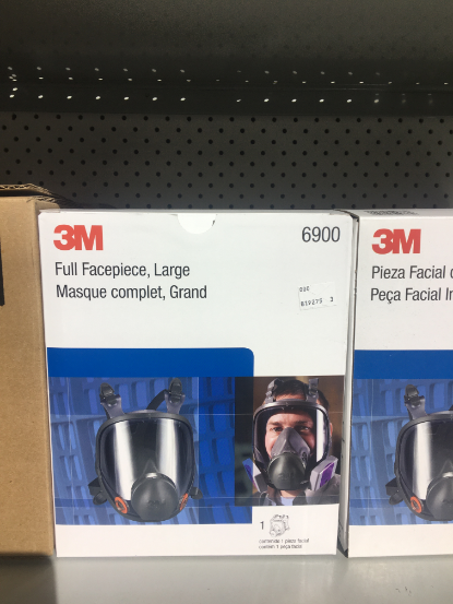 3M 6900 Full Facepiece - Large