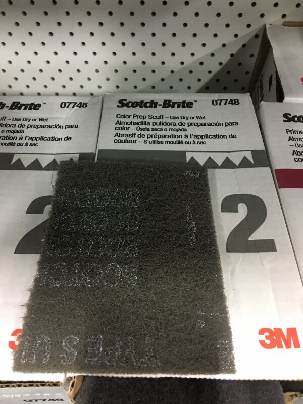 3M ScotchBrite 7448 U/Fine GreyPad 230mm