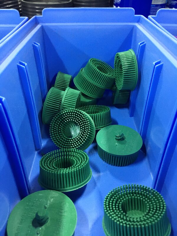 3M Roloc Bristle Discs 50mm GreenG50