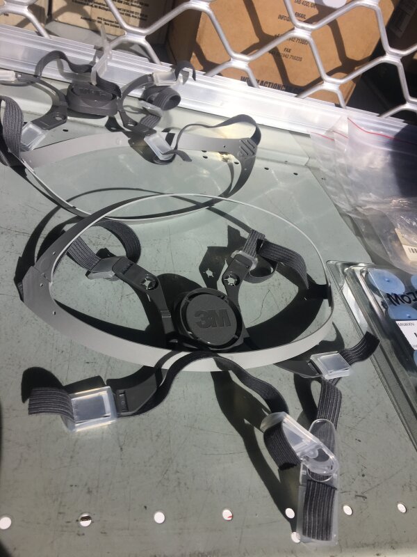 3M 7581 Head Harness Assembly